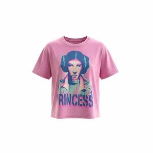 Star Wars Pink Graphic T-Shirt XL | Licensed Lucasfilm Tee | Short Sleeve